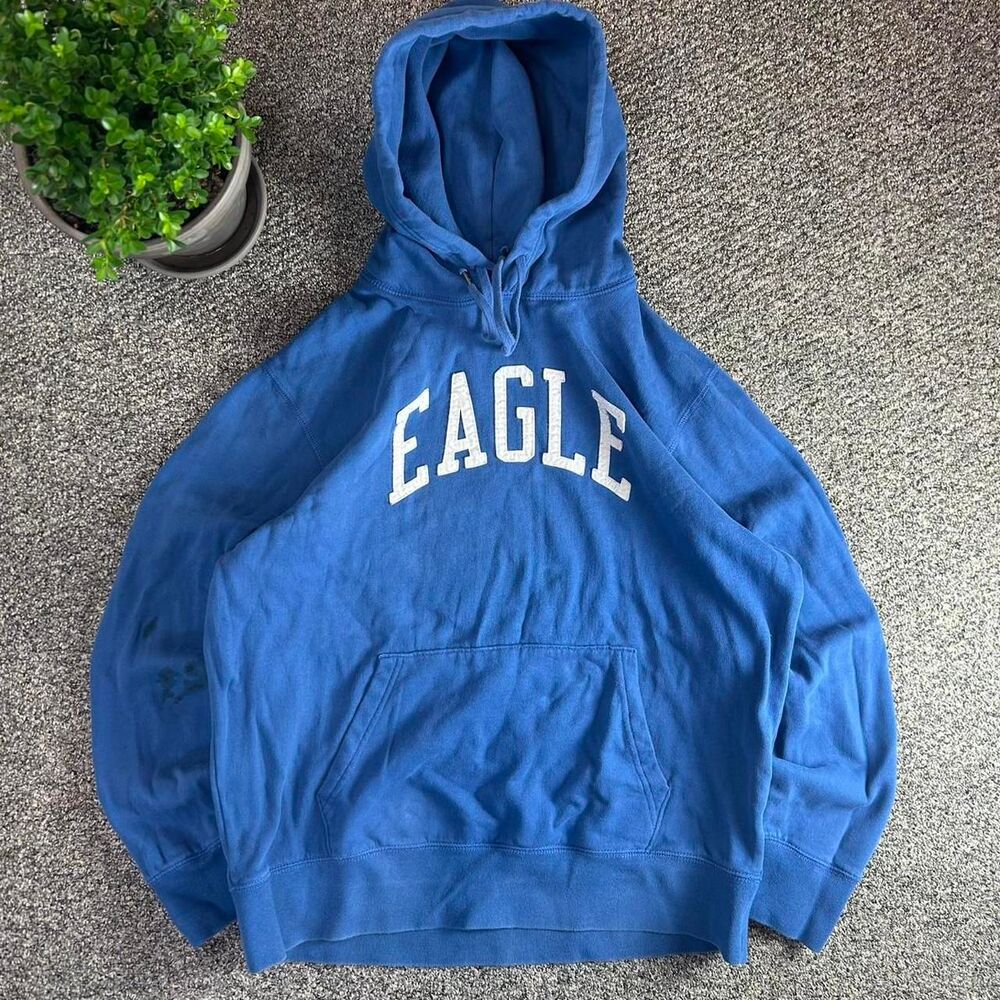 American-eagle-outfitters Men's Blue Hoodie